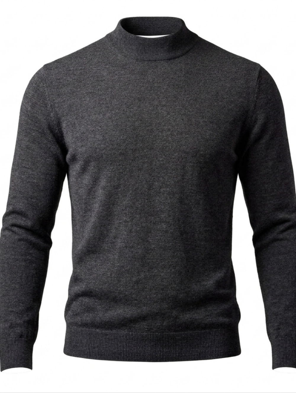 Vintage Joseph Abboud Minimalist Men's Merino Wool Capsule Black Sweater Size XL